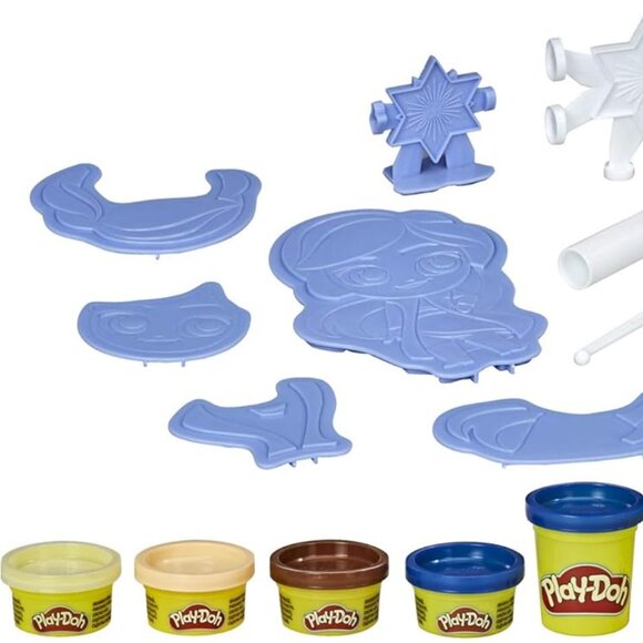 Brand New ❄️Play-Doh Frozen Anna & Elsa Create Set - Picture 4 of 14
